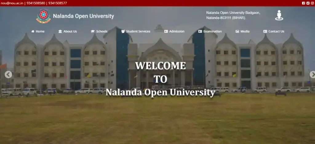 Nalanda open university Admission 2025| Apply before 31 August nalanda open university
