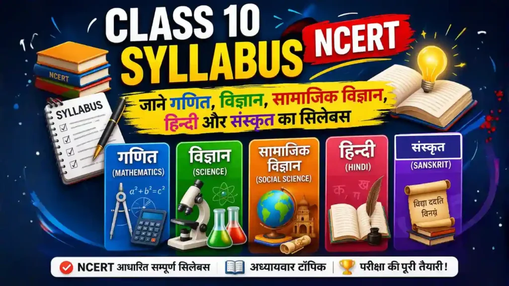 Class 10 Syllabus