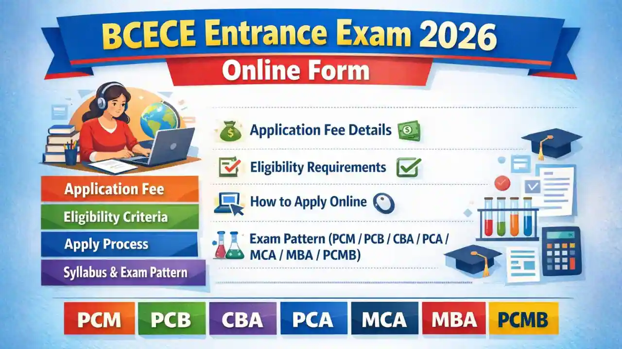 BCECE 2026 Online Form